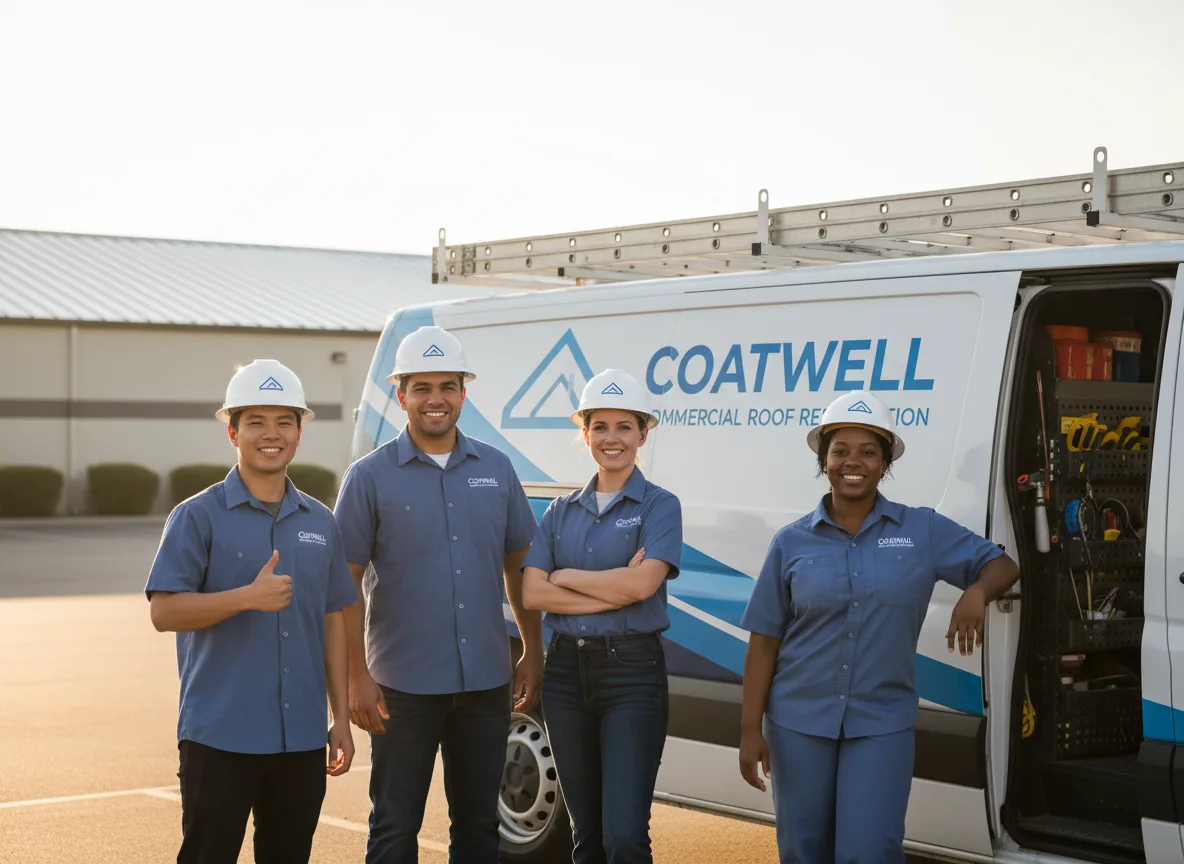 Commercial roof coating company in Washington, OK